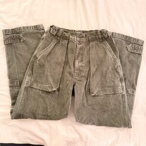 We The Free Olive Cargo Pants